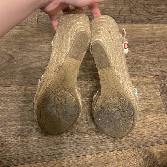 Montego Bay Club Floral wedge size 8 - Picture 9 of 10